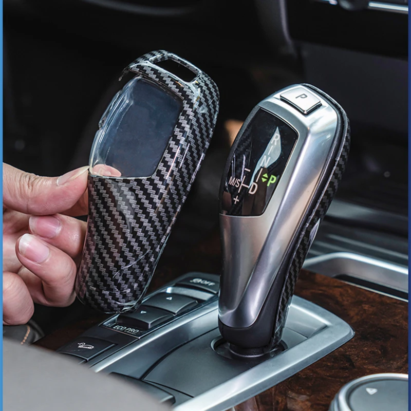 

Suitable for BMW 5/3/6/7 series X3X4X5X6 interior modification F10 F12 F30 F15 F16 F25 F26 shift lever protective shell