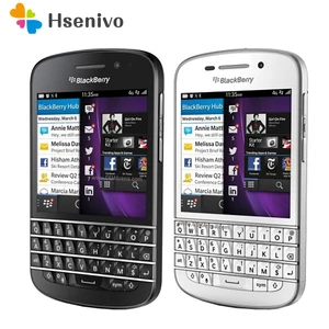 Восстановленный Оригинальный сотовый телефон Blackberry Q10-1-3-5 Q10, 3,1 дюйма, двухъядерный, 8 Мп, 2 Гб ОЗУ, 16 Гб ПЗУ, 3G и 4G, GPS, Wi-Fi, сотовый телефон QWERTY