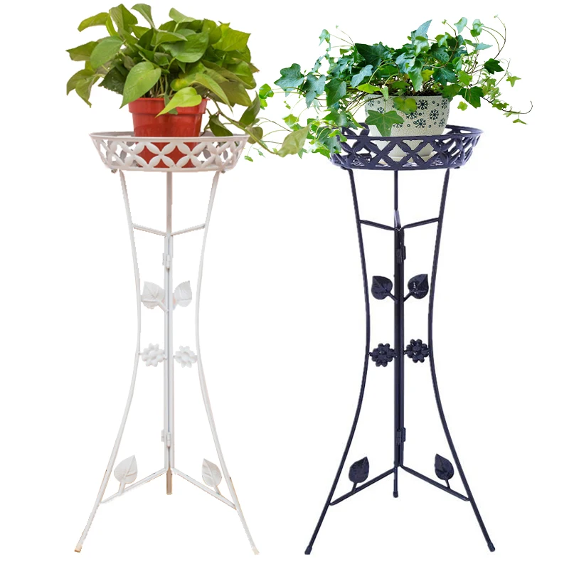 

Metal Stand for Flowers Shelves Plant Stand Indoor/Outdoor Plant Holder Shelves for Living Room Balcony Decorations