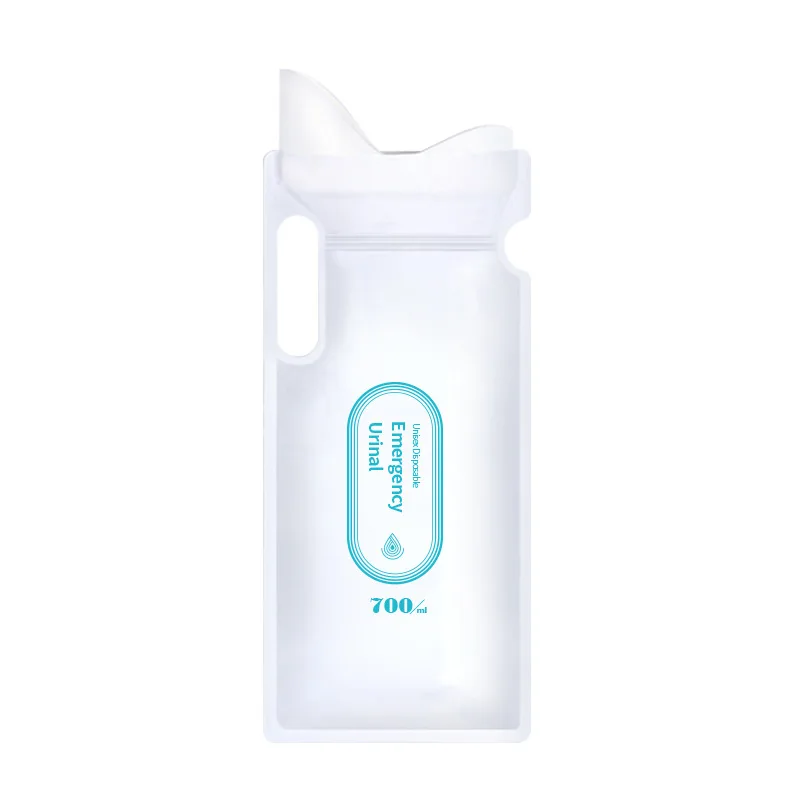 700ml Urine Bag with super absorbent pad Medical Grade Disposable Travel Urine Toilet Leak Proof Urine Bag for bedside emergency