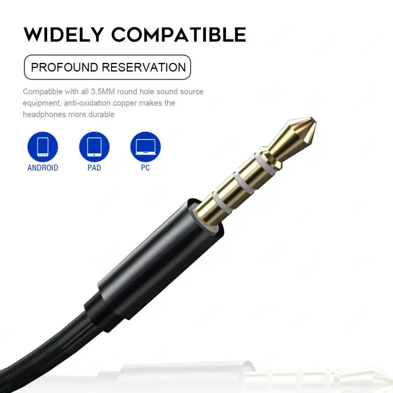 

In-ear Quad-core Wired Earphone Double Moving Coil 3.5mm Music Sport Earbuds Wired Headset With Mic For Mobile Phones