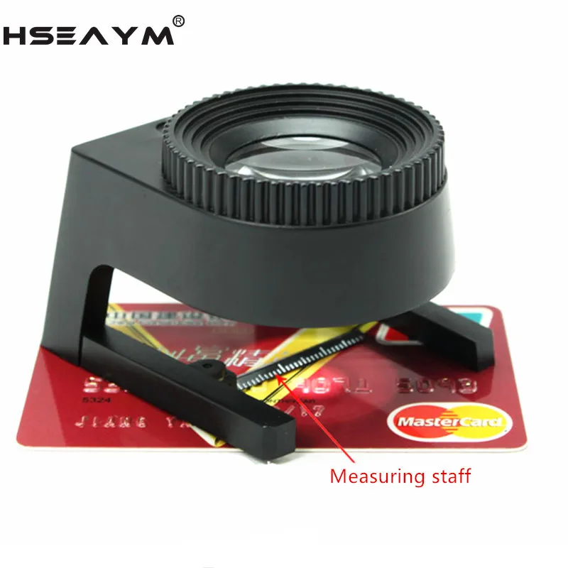 15X лупа из цинкового сплава со светодиодной подсветкой|magnifier with led|magnifying glass ledloupe