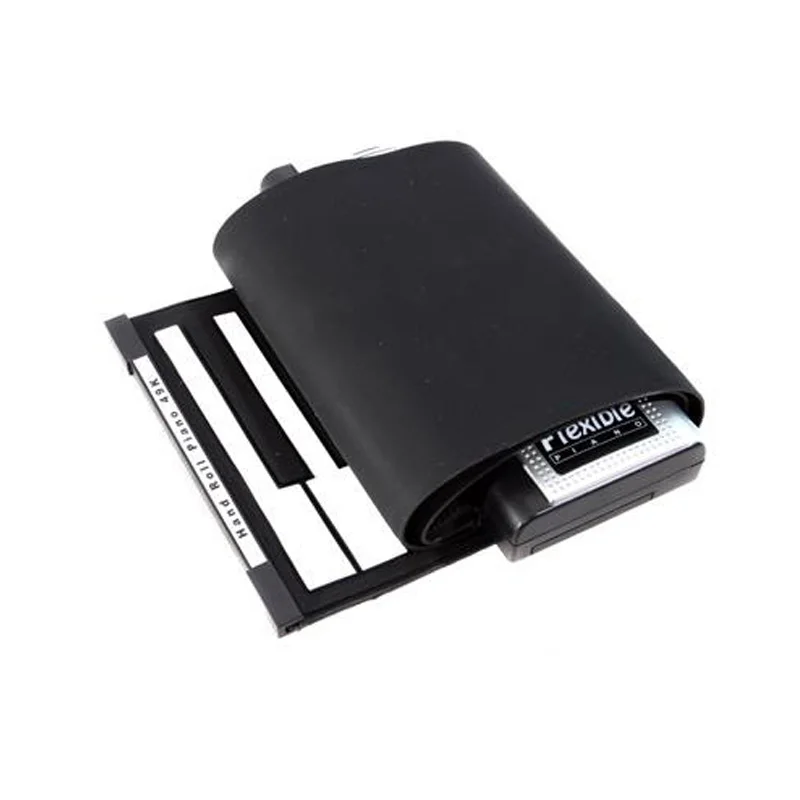 

61 Keys Piano Hand Roll Portable Midi Keyboard Electronic Piano Rechargeable Instrument De Musique Musical Instrument ED50GQ