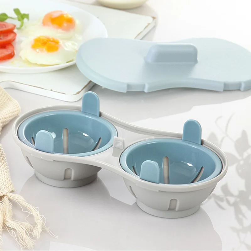 Паровая коробка для яиц микроволновка лоток две паровые духовки микроволновая печь кухонная форма