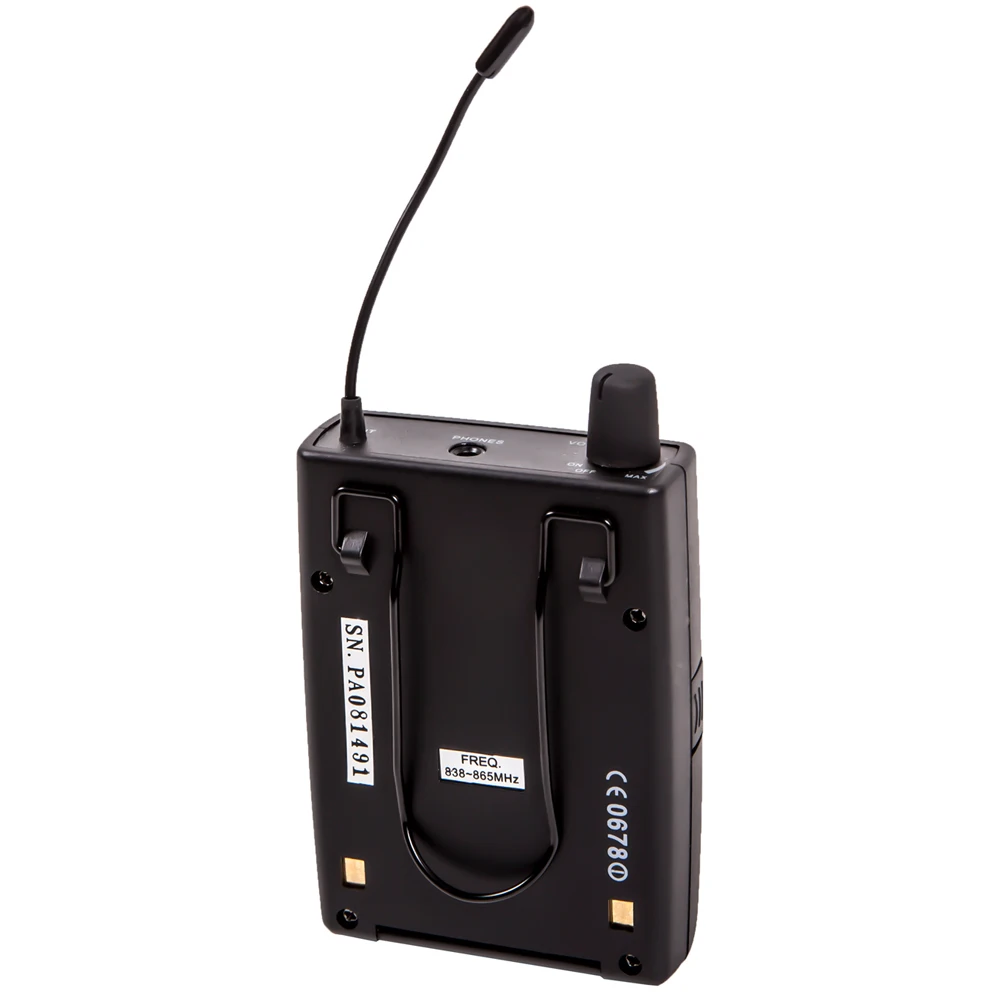 Pasgao PR90 стерео система ушного монитора беспроводной мониторинг с ограничительной