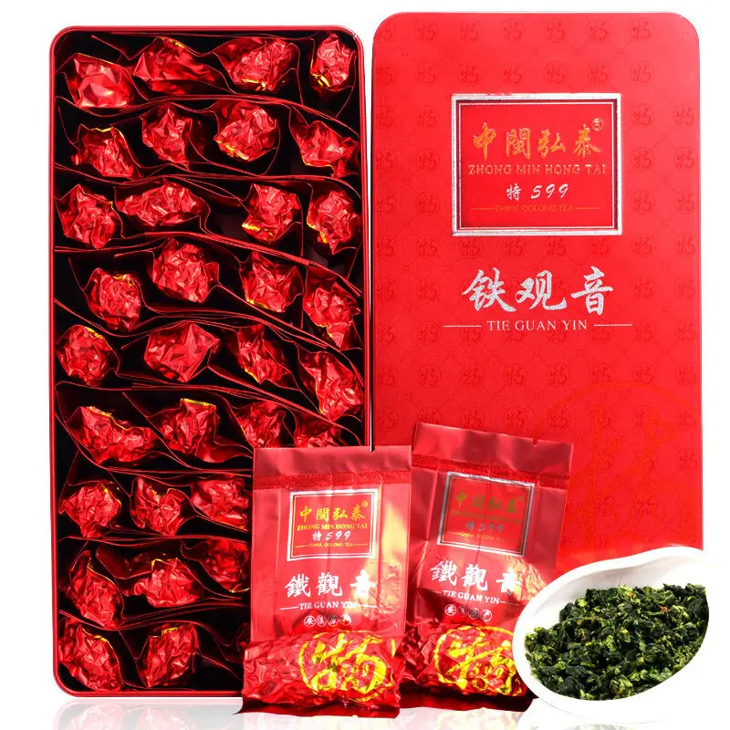 

Strong Aroma Flavor * Premium Anxi Tie Kuan Guan Yin Tea Tieguanin Oolong CN Tea Weight Loss 250g BOX