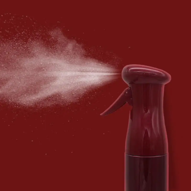 

250ml DIY Hair Salon Barber Hair Mist Red Black Empty Refillable Durable Hairdressing Water Sprayer Bottles Hair Styling Tools