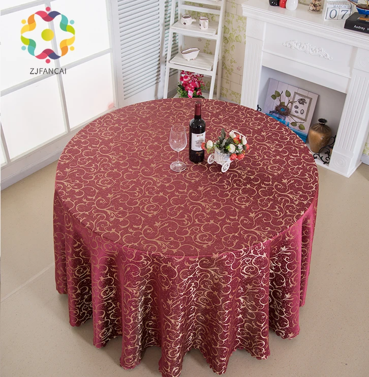 Скатерть для ресторана отеля банкета жаккардовая круглая скатерть может быть