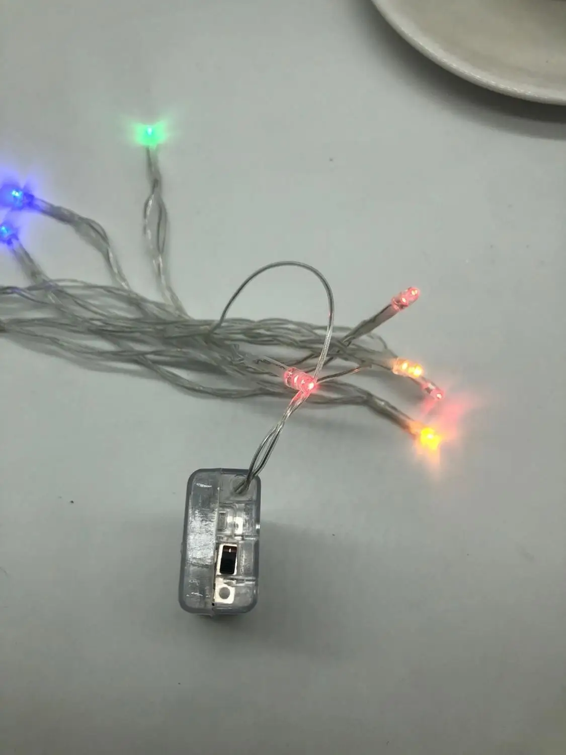 

10 / 20 / 40 / 80 AA battery powered LED string lights for Christmas Garland Party Wedding Decoration Christmas flasher Fairy