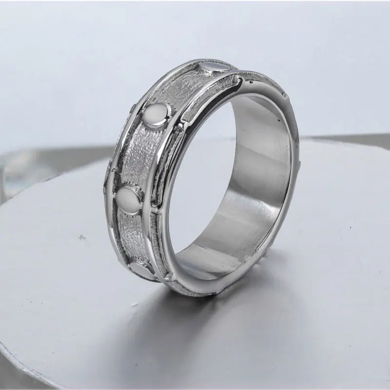 WAWFROK кольца из нержавеющей стали для женщин/мужчин кольцо рок н ролл Музыкальный