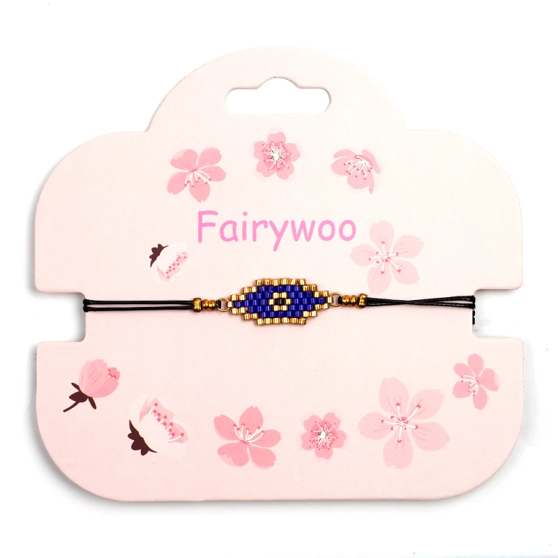FAIRYWOO турецкий глаз браслет подарок панк Миюки ювелирные изделия для женщин