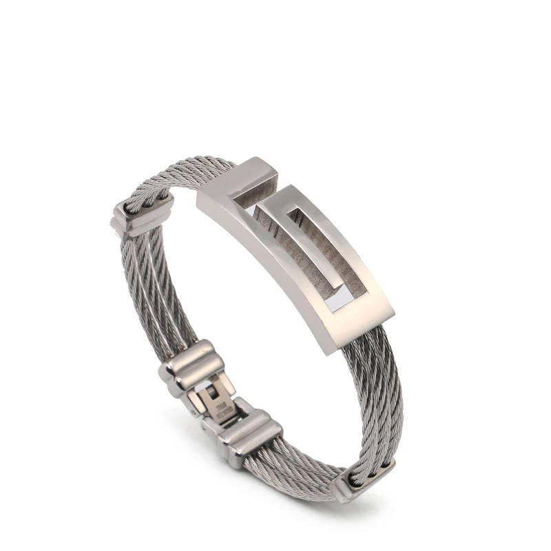 Золотые ювелирные изделия модный браслет очаровательный мужской магнитный из