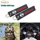 Автомобильный брелок для рюкзака, с карабином и вышивкой