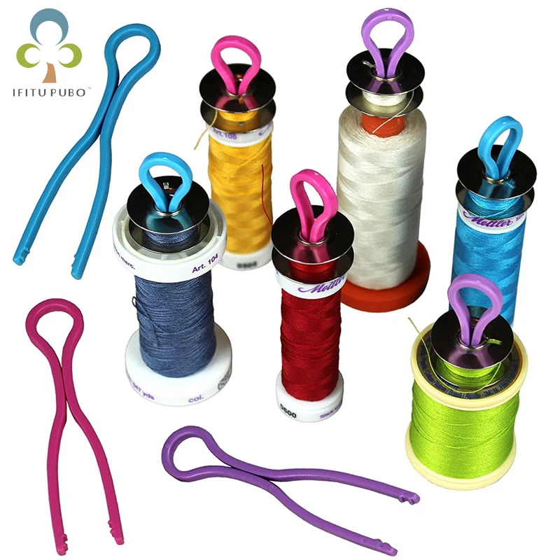 Высококачественный пластиковый зажим для катушки резьба DIY предотвращает