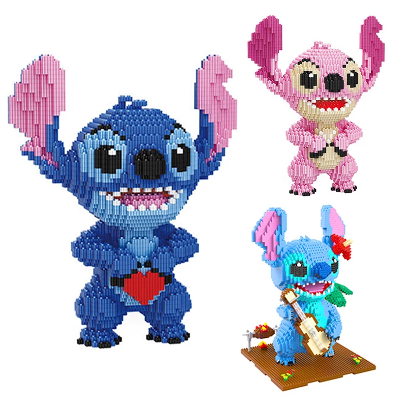 

Большая мультяшная кукла для домашних животных, модель 3D, игрушка, строительный блок «сделай сам», волшебный строительный блок для сборки, п...