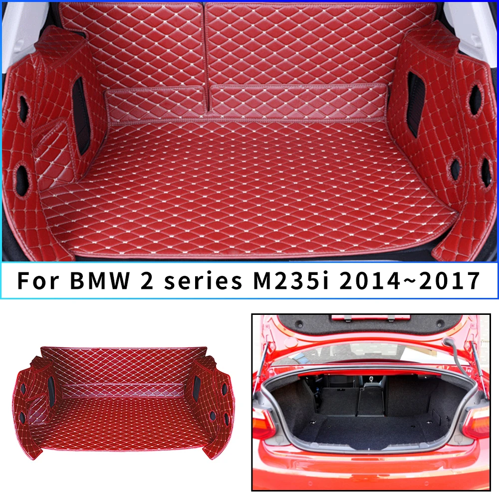 Коврики для багажника автомобиля Bmw 2014 2015 2016 кожа 2017 2 серии M235i под заказ |