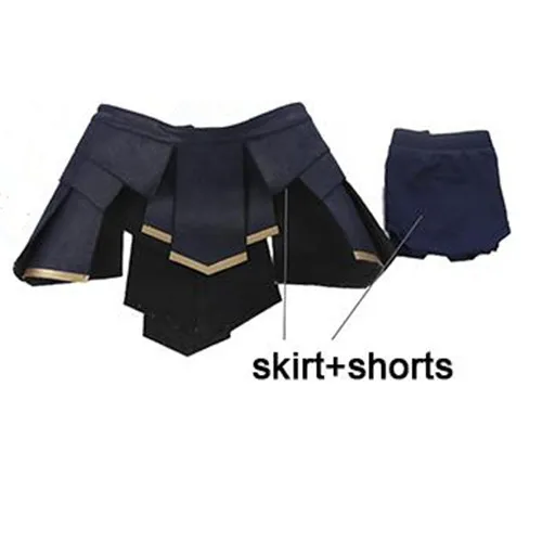 Skirt and shorts Wonder woman косплей костюм аксессуары кожаный ремень ремешок браслет Бэтмен против Супермена Wonder Woman сексуальное платье для Хэллоуина - Цвет: Skirt and shorts