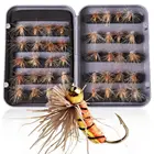 Рыболовная приманка Sougayilang, 40 шт.лот, для ловли форели, нахлыстом, 3 цвета, искусственная рыболовная приманка для ловли карпа в коробке