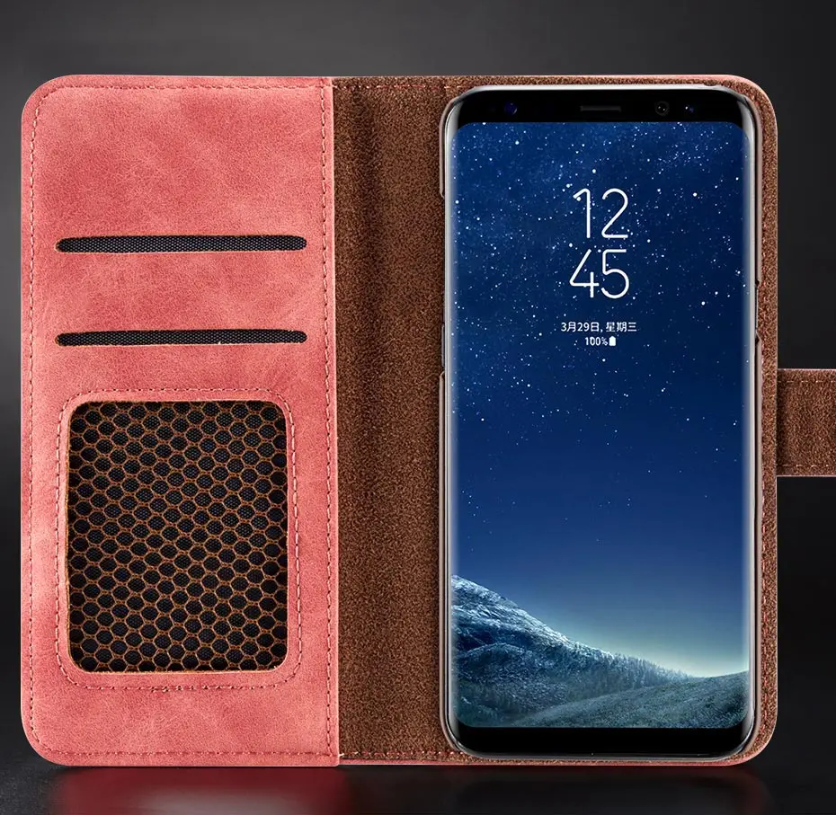 Винтаж Стиль чехол-портмоне с откидной крышкой чехол для samsung Note8 Note9 Note10 Съемная в стиле ретро из искусственной кожи чехол для Galaxy S7 S8 S9 S10 плюс Чехол