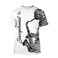 saxophonist t shirt for men premium music 3d all over printed unisex shirts fun music symbol summer cool top streetwear tees