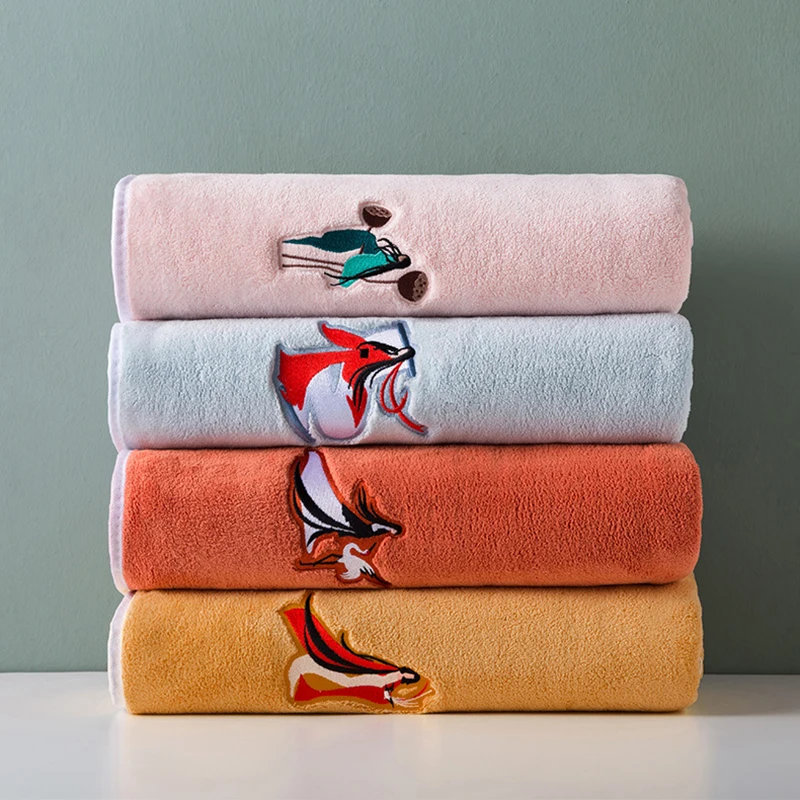 

Cotton Wash Face Towel Bath Towels Absorb Water No Hair Loss Washcloth for Home Hotel Bathroom PAK5