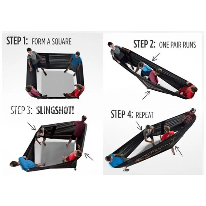 

Training Tube For Kids Adults Outdoor Wheels Games Printing Train Belt Team Trust Building Activities Game Belts Slingshot