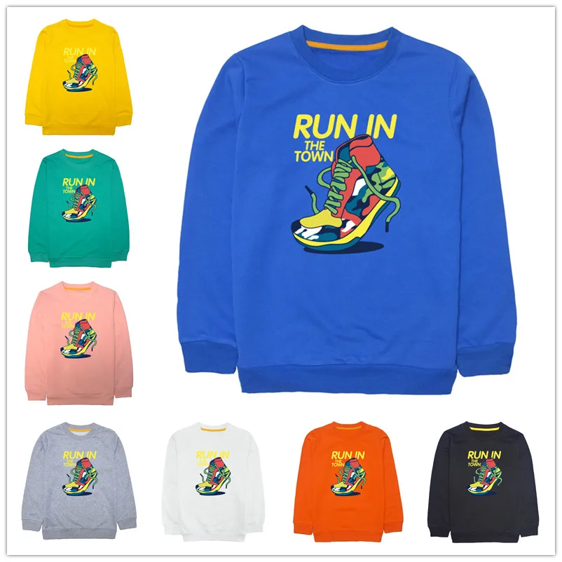 Детские пижамы с длинными рукавами новинка Свитера мультипликационными