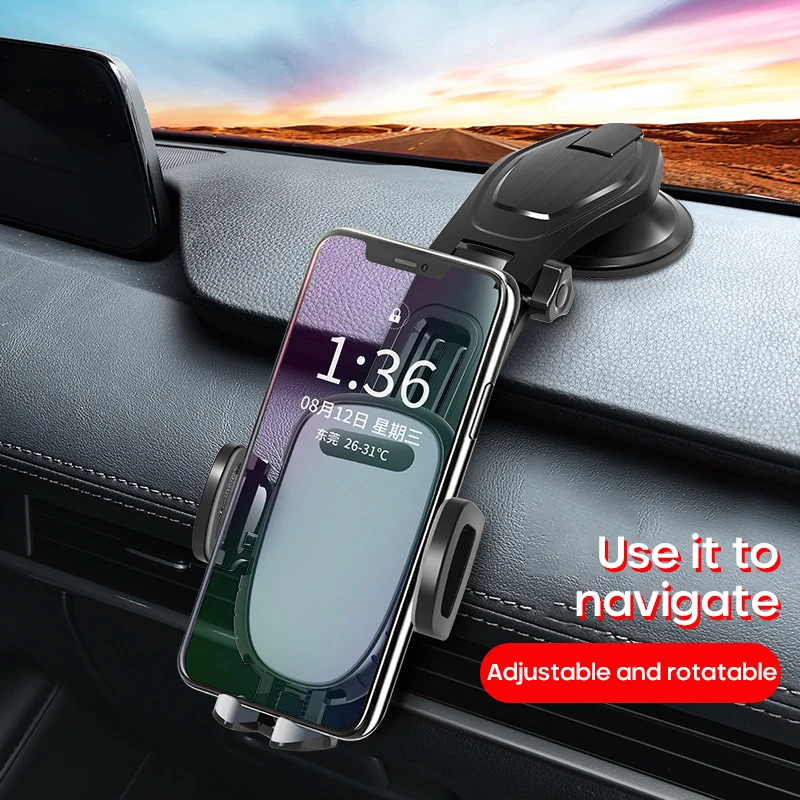 

1PC Universal Mobile Car Phone Holder For Phone in Car Holder Windshield Cell Stand Support Smartphone FOR Xiaomi Huawei