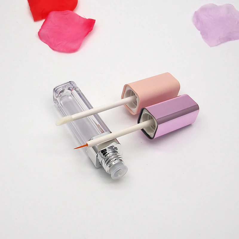 Пустой самодельный блеск для губ косметические контейнеры 6 5 мл розовый крем