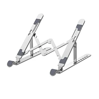 foldable adjustable laptop stand 7 level height adjustable laptop holder riser suitable for all laptops computer accessories
