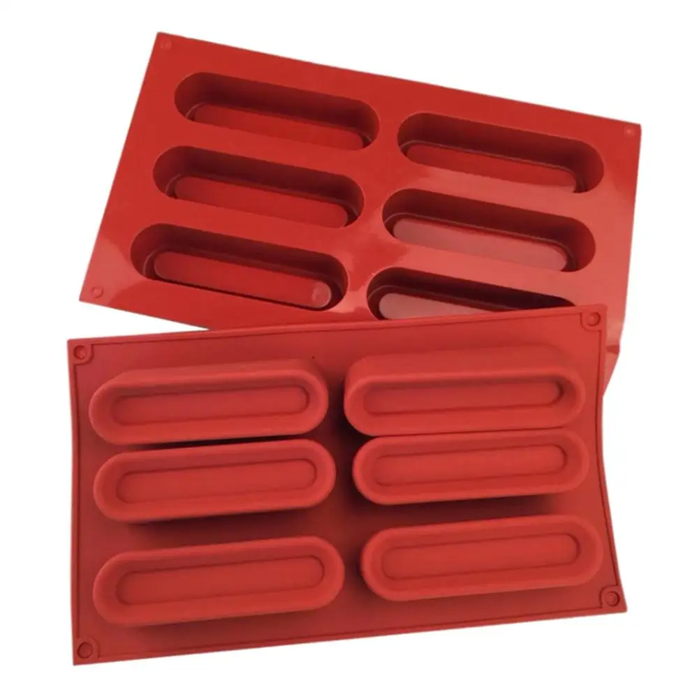 

Lolly Mould Ice Cream Mould Ice Pop Moulds Silicone Food Grade Silicone Bread Mould Easy Pull Out 6 In 1 Ice Lolly Makers Fo