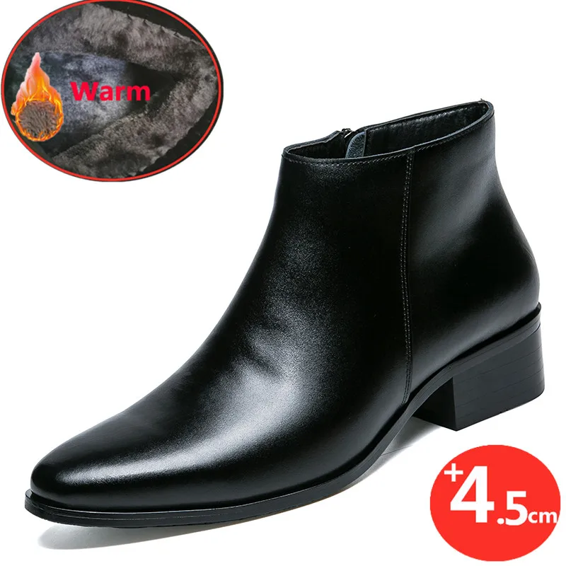 Ботинки Челси Мужская обувь Модельные кожаные ботинки Мужские Обувь