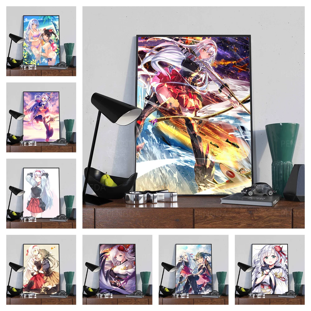 

Home Decorative Canvas HD Prints Cartoon Characters Paintings Girl Modular Pictures Wall Art Modern Poster Artwork No Framework