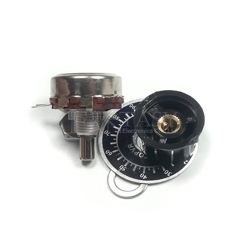 1 набор WTH118 DIY Kit Parts 2W 1A потенциометр 1K 2 K 4 7 10K 22K 47K 100K 470K 1M|Потенциометры| |