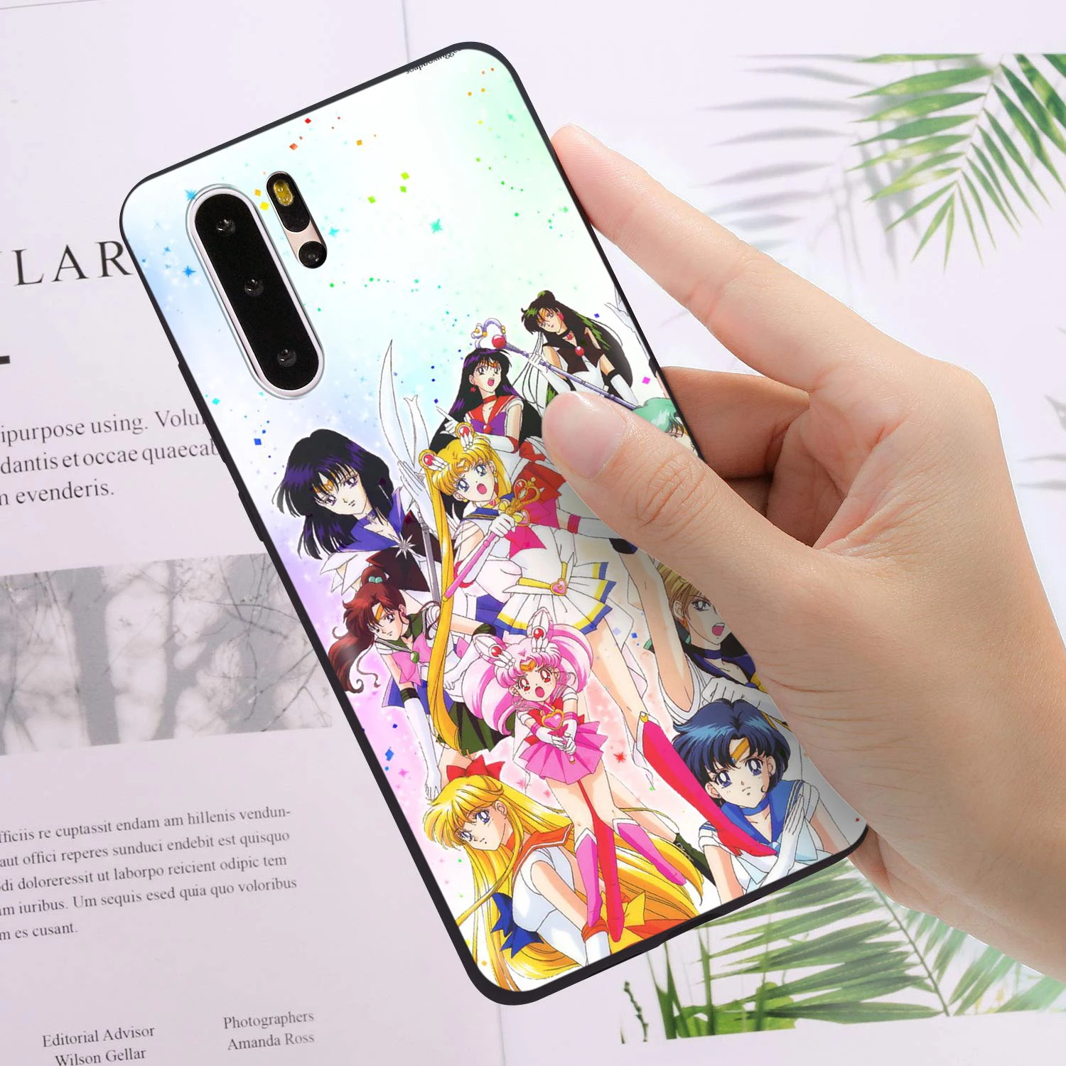 Силиконовый чехол YIMAOC Sailor Moon для Huawei Mate 10 P8 P9 P10 P20 Lite Pro P Y7 Y9 Smart Mini 2017 2018|Бамперы| |