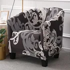 Современные эластичные чехлы для диванов, универсальный чехол для кресла с принтом, защитный чехол для защиты от грязи, чехол для одного дивана