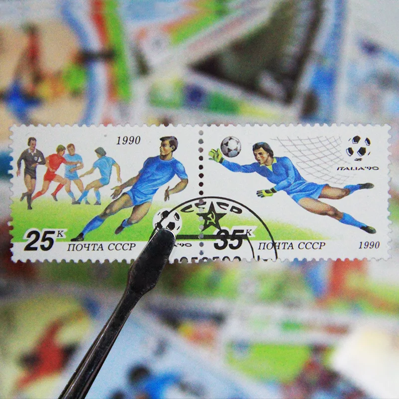 Партия 200 футбольные матчи Спортивная Тема штампы с почтовым Марком Футбольная