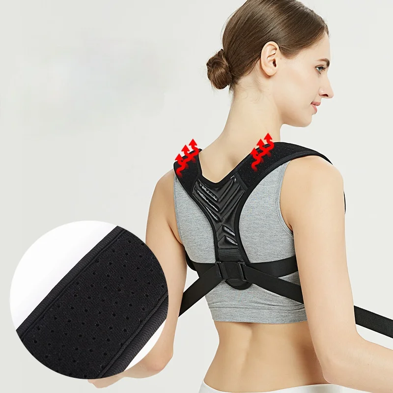 

Medical Adjustable Clavicle Posture Corrector Men Women Upper Back Brace Shoulder Lumbar Support Belt Corset Posture Correction
