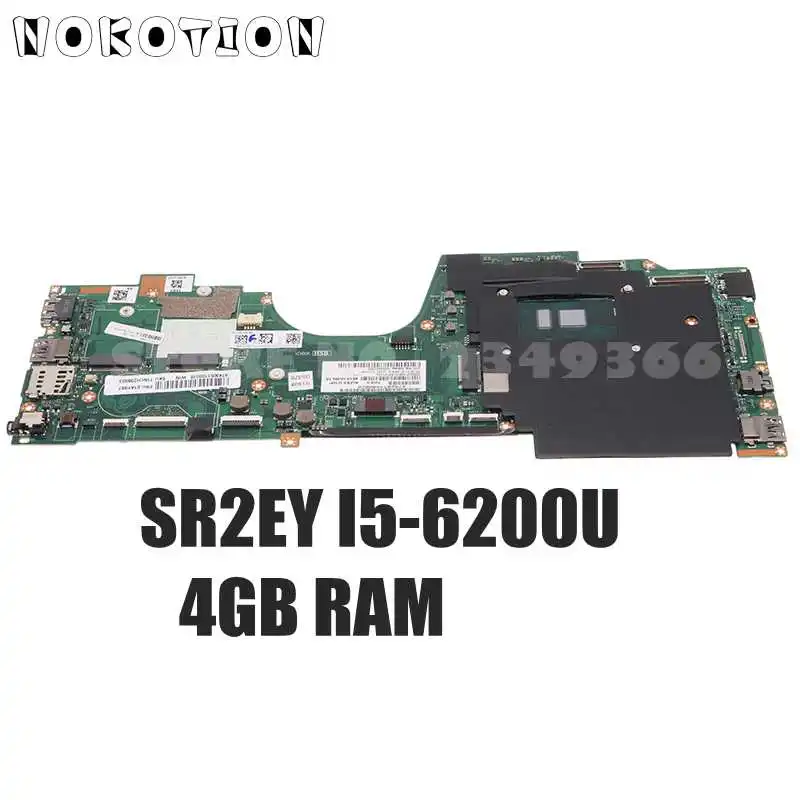 

Материнская плата NOKOTION для ноутбука Lenovo Yoga 260 AIZS3 LA-C582P 01AY887 01AY801 01AY885 01AY797 01AY879 00NY941 00NY942