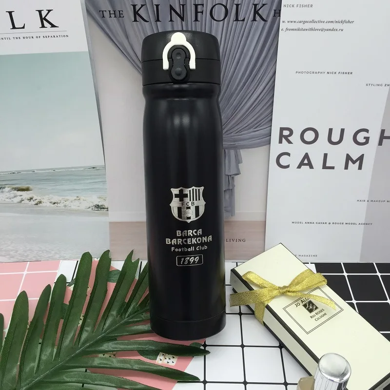 Реал Мадрид Ливерпуль Барселона футбол Мемориал Кубок 500 мл нержавеющая сталь