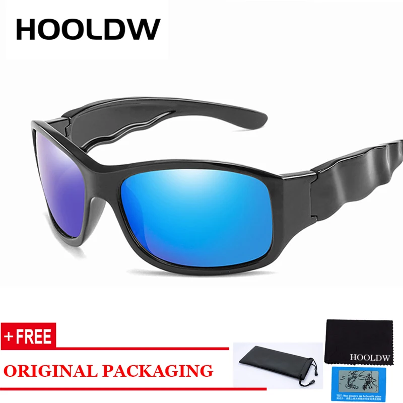 hooldw hot men polarized sunglasses vintage brand designer sun glasses outdoor sport travel driving glasses uv400 gafas de sol free global shipping