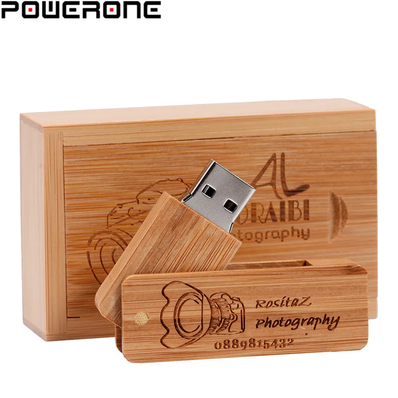 POWERONE USB 2 0 деревянный квадратный армейский нож Флешка 64 ГБ 32 16 4 Usb флэш накопитель
