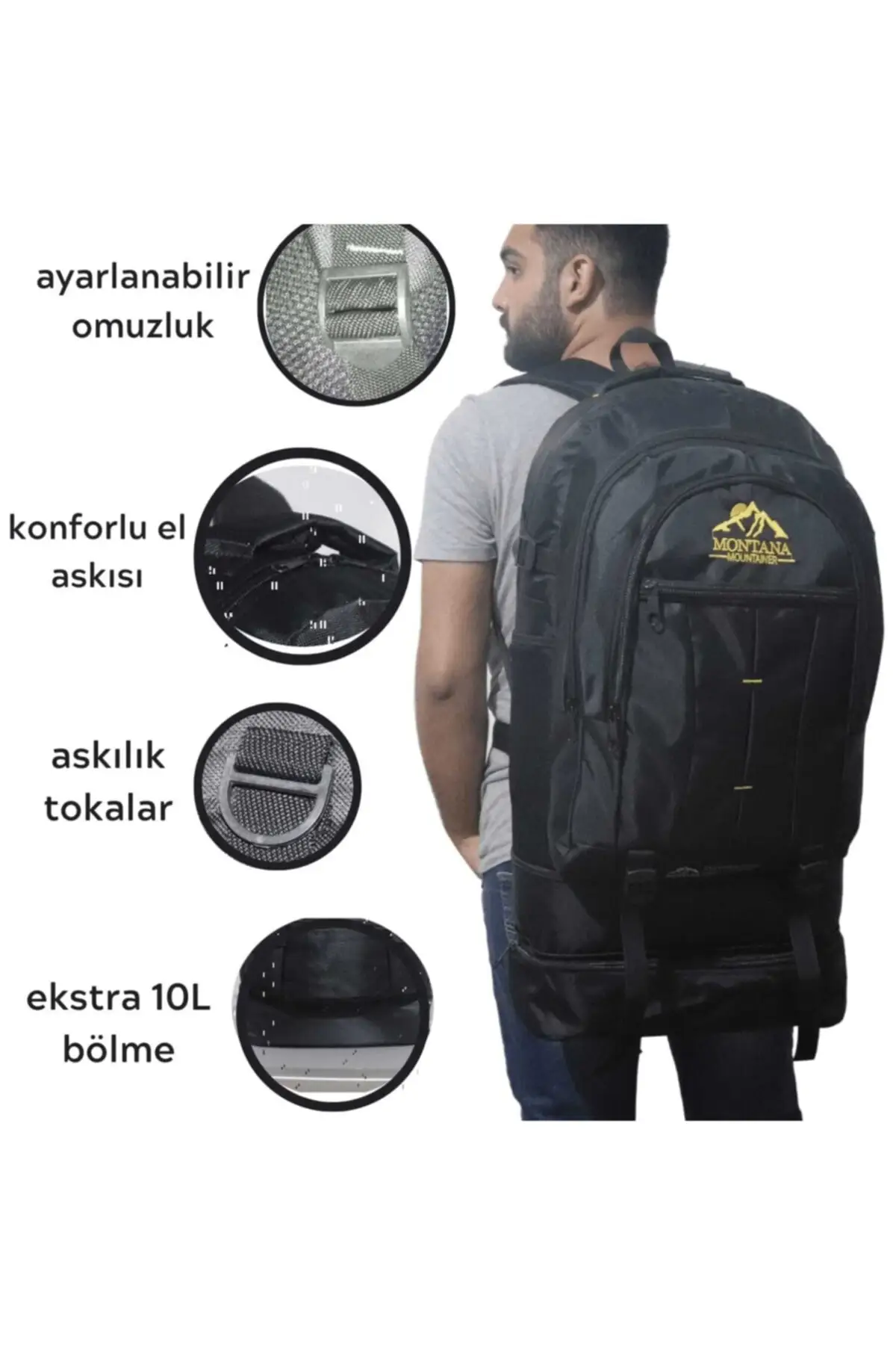 

Byk Boy Krkl Ve Ayakkablkl Dac Srt antas 80 Litre