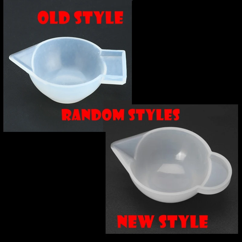 4 шт чашки для смешивания силиконовые формы эпоксидной смолы инструменты мерный