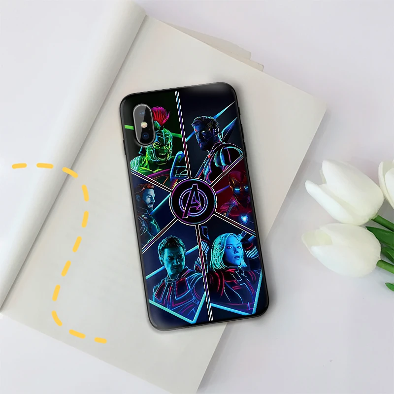 Marvel The Avengers для Xiaomi mi 9T A3 PRO 6X X 2S 3 F1 9 CC9E CC9 8 A2 LITE SE задняя крышка телефона