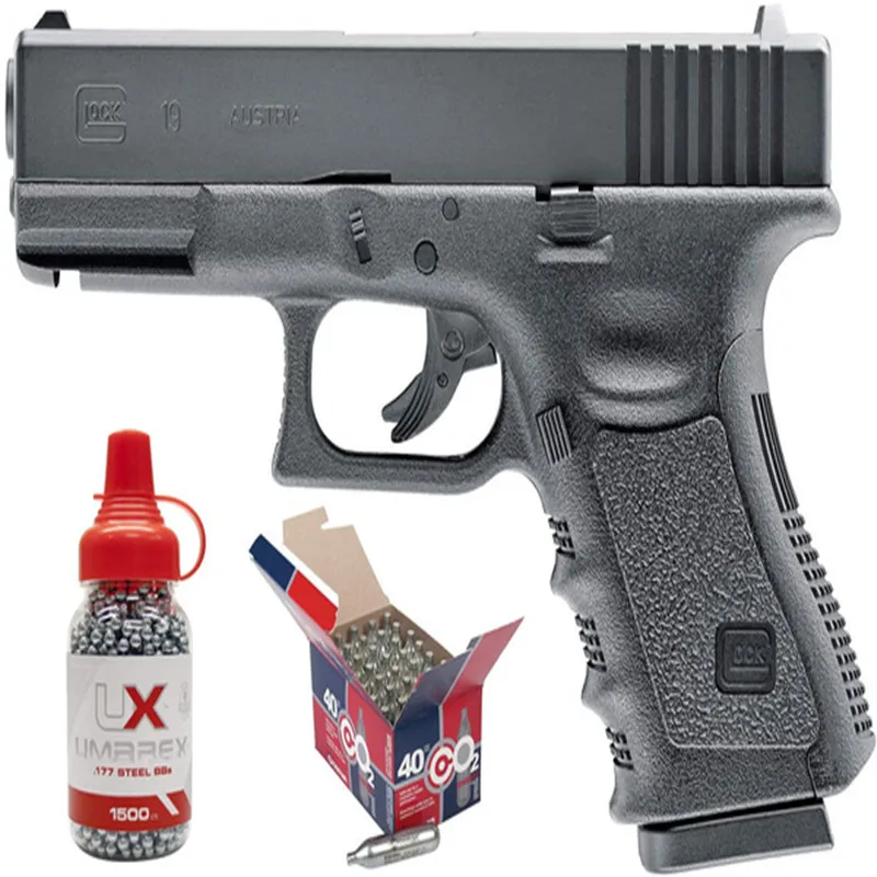 

Artillery metal weapon carbon dioxide pistol model flameless pistol air pistol toy gun home decoration plaque Metal wall plate