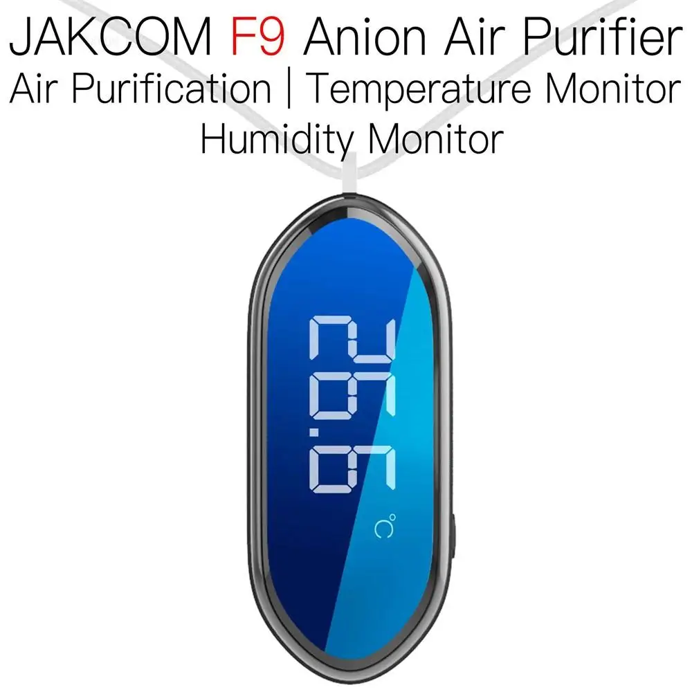 

JAKCOM F9 Smart Necklace Anion Air Purifier Super value than band 6 nfc watch call me by your name men 5 women