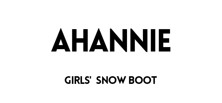 Ahannie/зимние ботинки для малышей/маленьких детей; легкие водонепроницаемые уличные теплые ботинки на искусственном меху; зимняя обувь