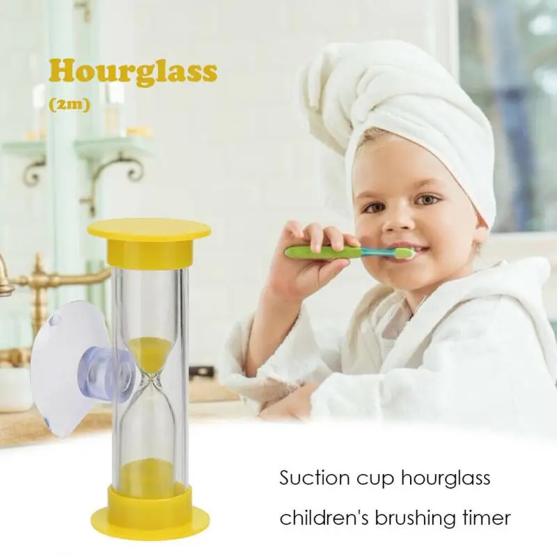 Песочные часы мин детский таймер для чистки зубов с присоской домашний декор