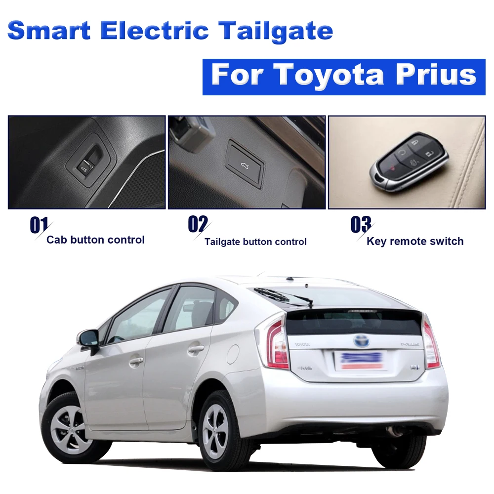 

Car Electric Tailgate Tail Gate For Toyota Prius 2013-2015 Auto Accessories Trunk Lids Power Lift Remote Control Kick Sensor
